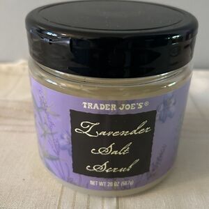 Trader Joe's Lavender Salt Scrub - New